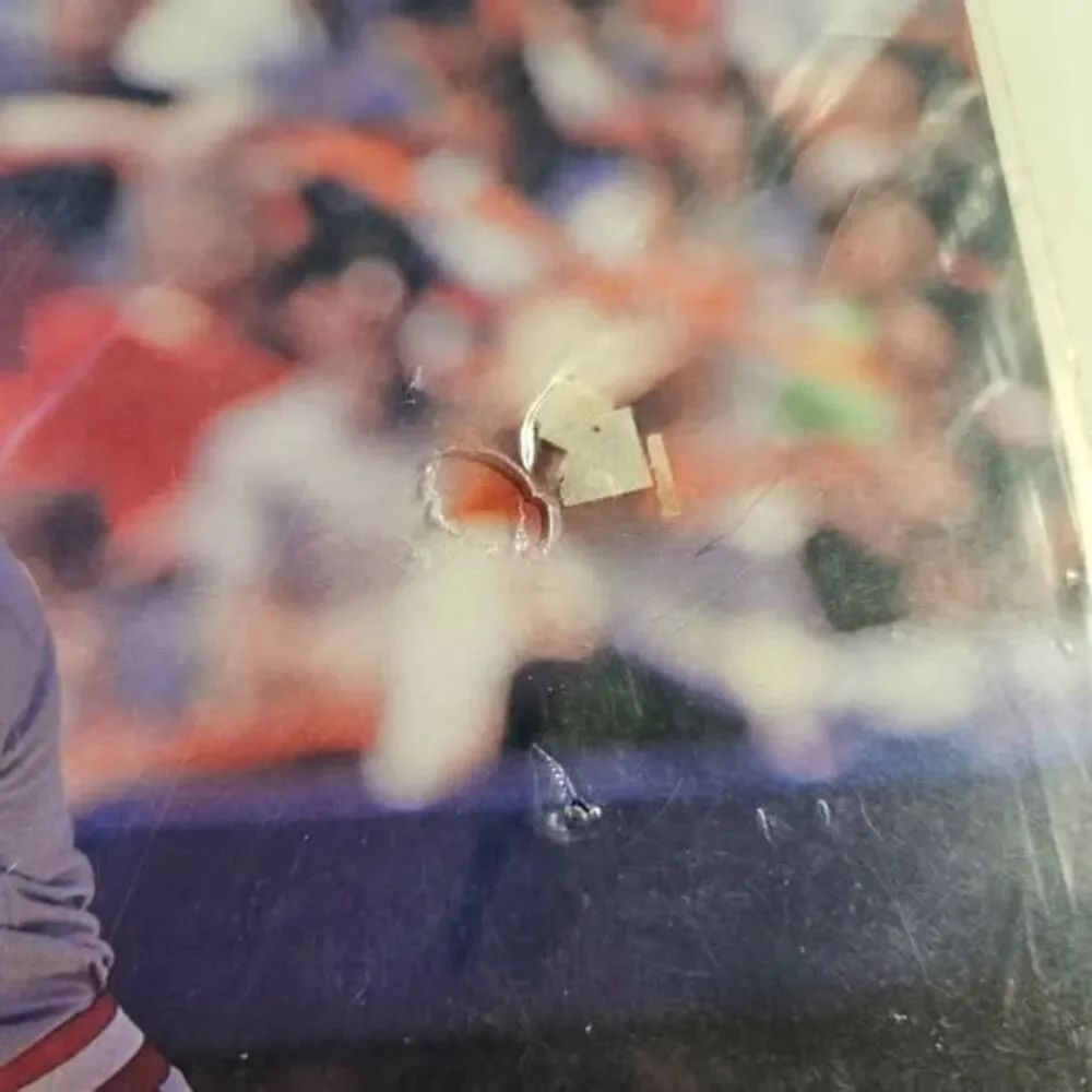 1990 CMC Eric Davis Cincinnati Reds MLB Action Photo Series No. 1
